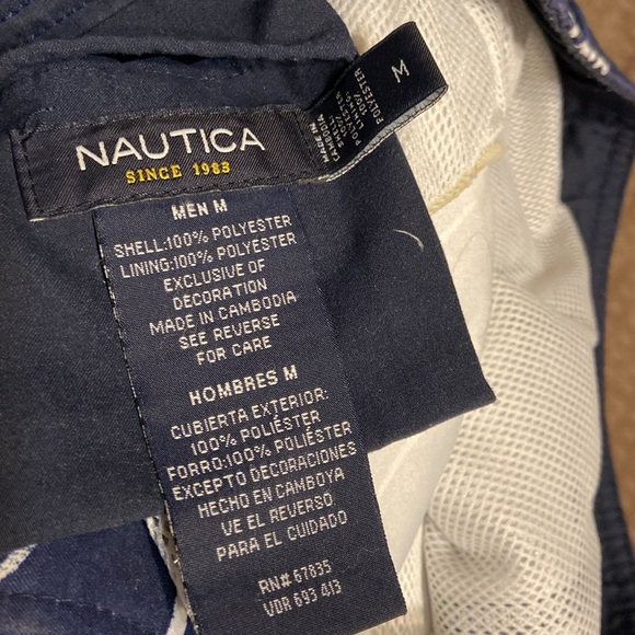 Mens Nautica Blue and White Swim trunks size medium
BIN C - Picture 5 of 5